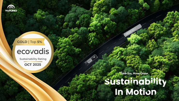 Компания Yutong Bus сообщает о сохранении роста продаж в 2025 году, поддерживая развитие экологичного общественного транспорта во всем мире Компания Yutong Bus сообщает о сохранении роста продаж в 2025 году, поддерживая развитие экологичного общественного транспорта во всем мире