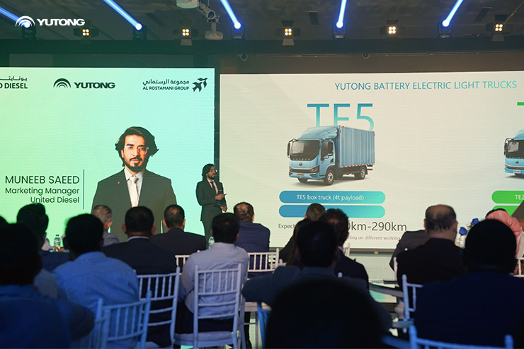 Yutong Battery Electric Light Truck Launch Event Hits Dubai