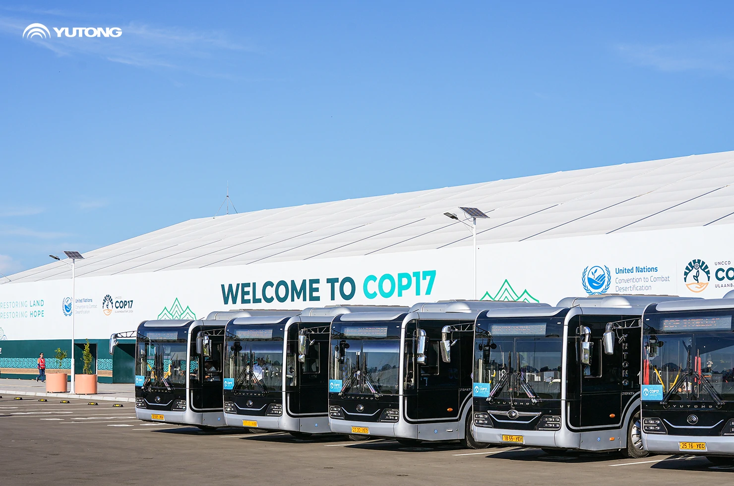 110 Yutong Buses Serve UNCCD COP17, Advancing Sustainable Development Through Green Mobility 110 Yutong Buses Serve UNCCD COP17, Advancing Sustainable Development Through Green Mobility